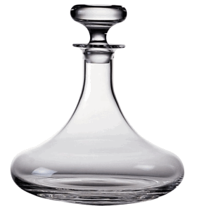 DARTINGTON CRYSTAL ADMIRAL'S DECANTER